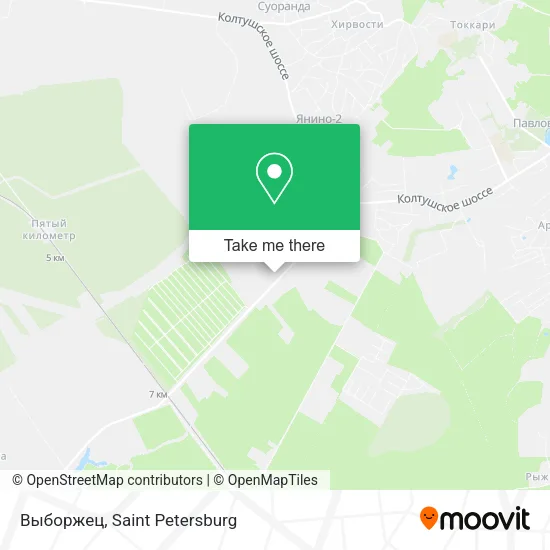Выборжец map