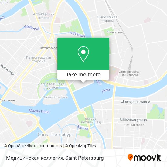 Медицинская коллегия map