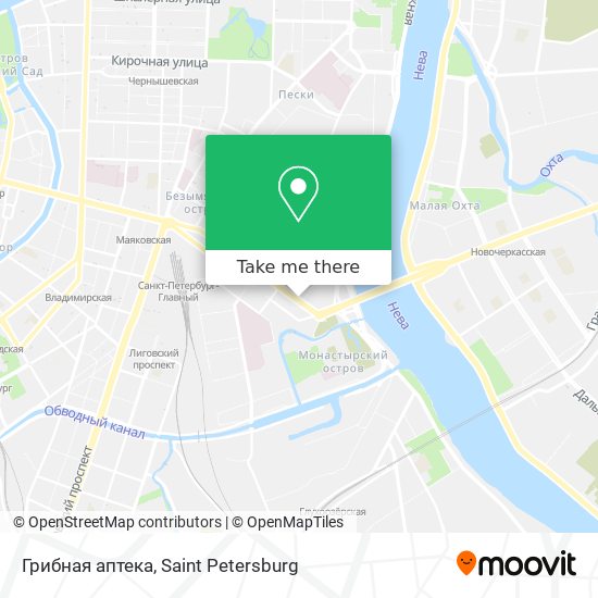 Грибная аптека map