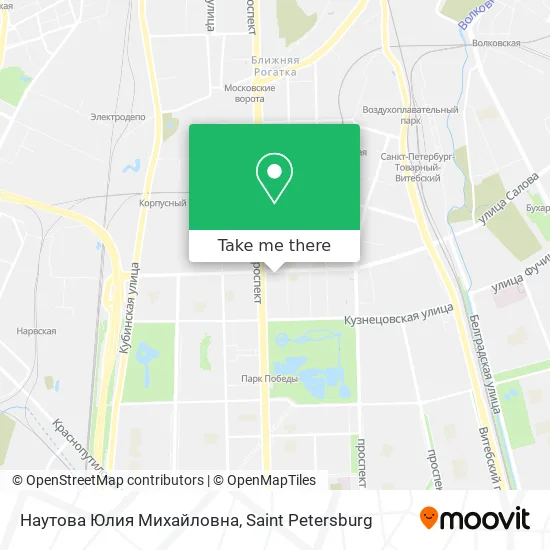 Наутова Юлия Михайловна map