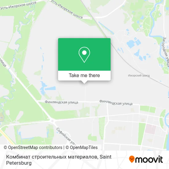 Комбинат строительных материалов map