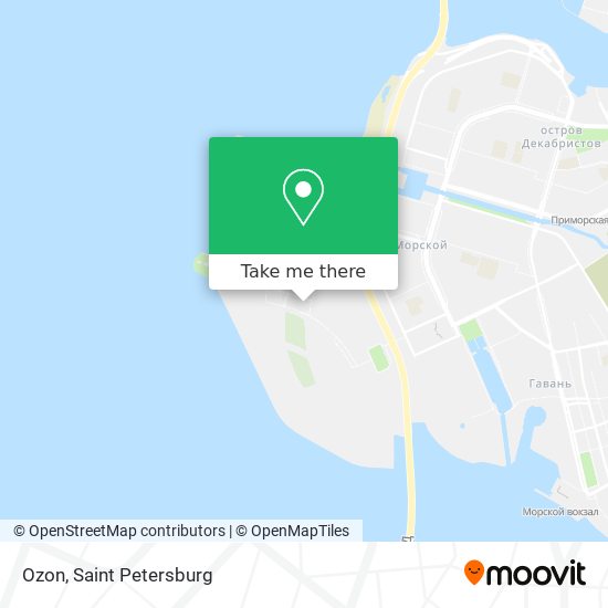 Ozon map
