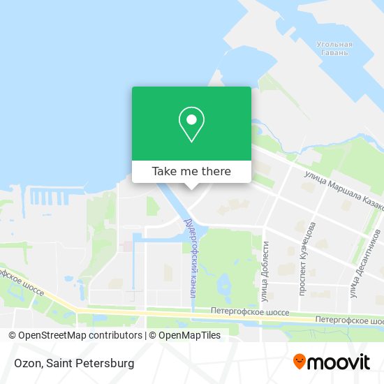 Ozon map