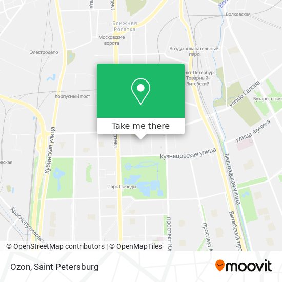 Ozon map