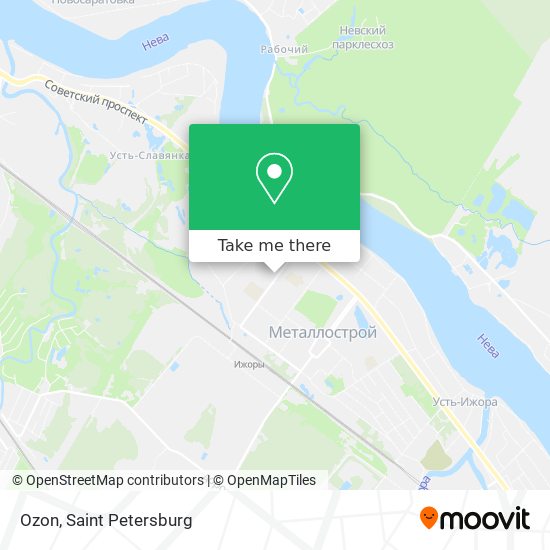 Ozon map