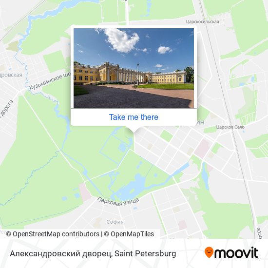 Александровский дворец map