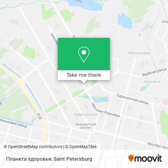 Планета здоровья map