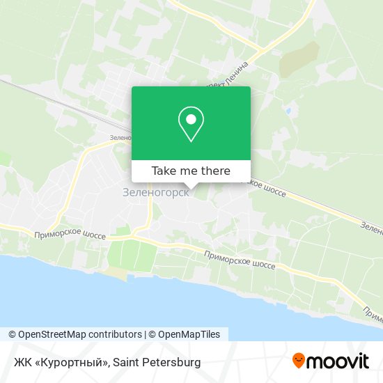 ЖК «Курортный» map