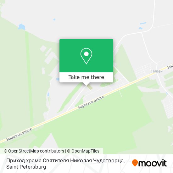 Приход храма Святителя Николая Чудотворца map