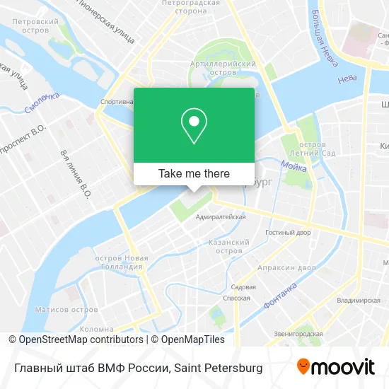 Главный штаб ВМФ России map