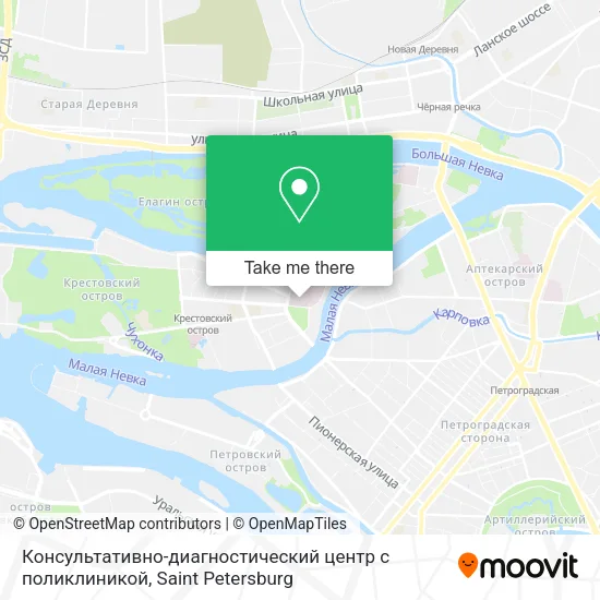 Консультативно-диагностический центр с поликлиникой map