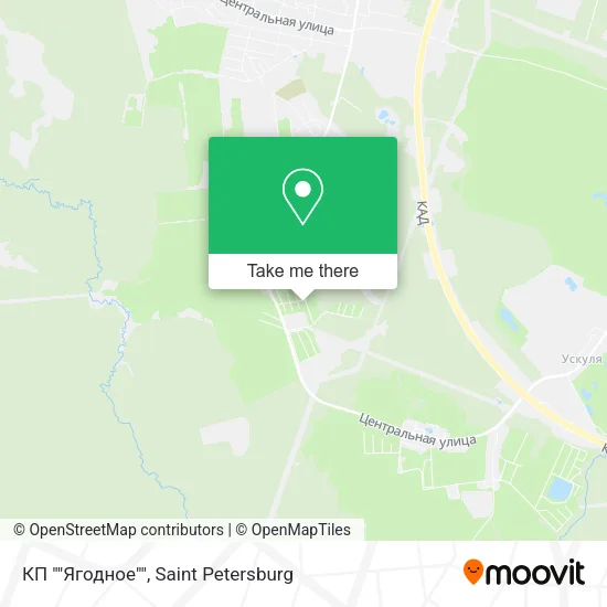 КП ""Ягодное"" map