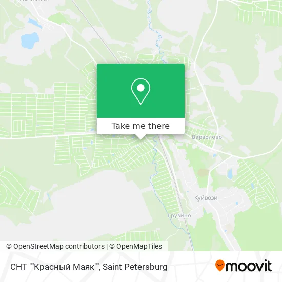 СНТ ""Красный Маяк"" map