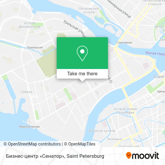 Бизнес-центр «Сенатор» map