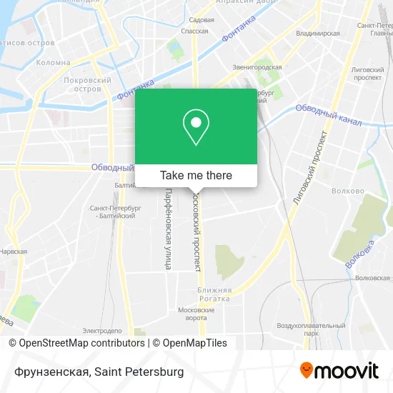 Фрунзенская map