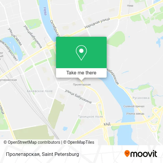 Пролетарская map