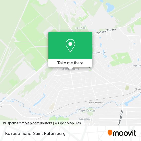 Котово поле map