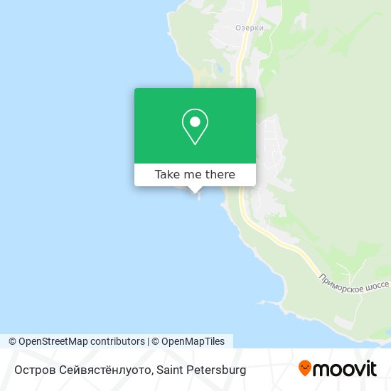 Остров Сейвястёнлуото map