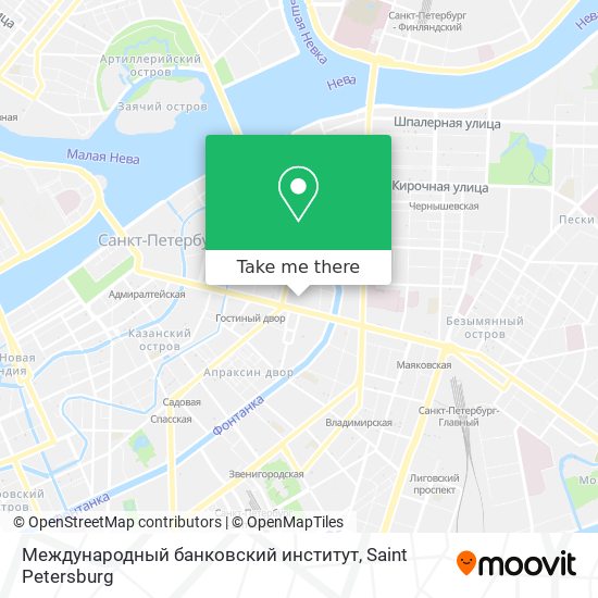 Международный банковский институт map