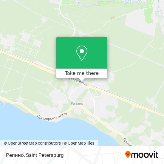 Репино map