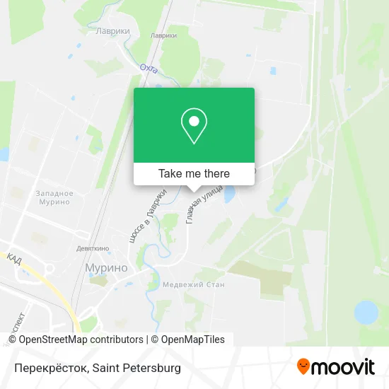 Перекрёсток map