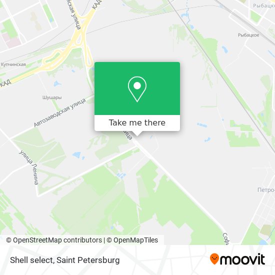 Shell select map