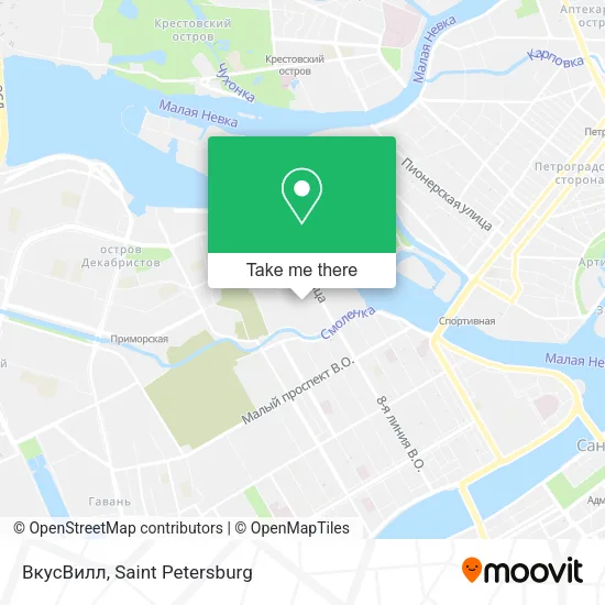 ВкусВилл map