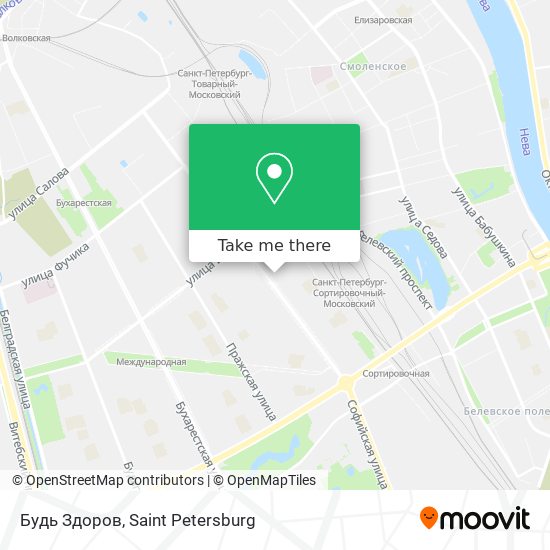Будь Здоров map