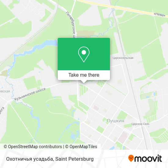 Охотничья усадьба map