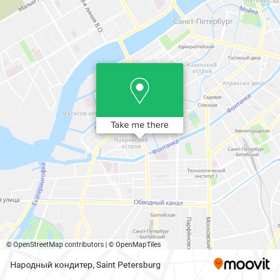 Народный кондитер map