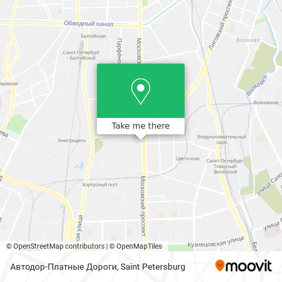 Автодор-Платные Дороги map