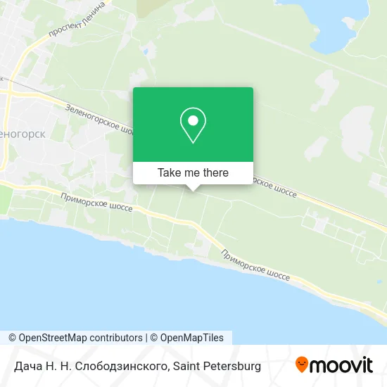 Дача Н. Н. Слободзинского map