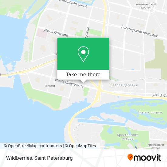 Wildberries map