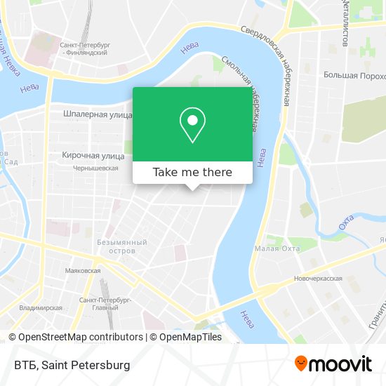 ВТБ map