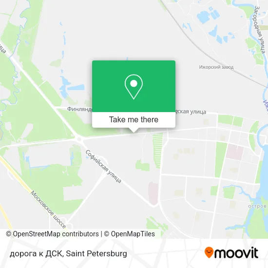 дорога к ДСК map