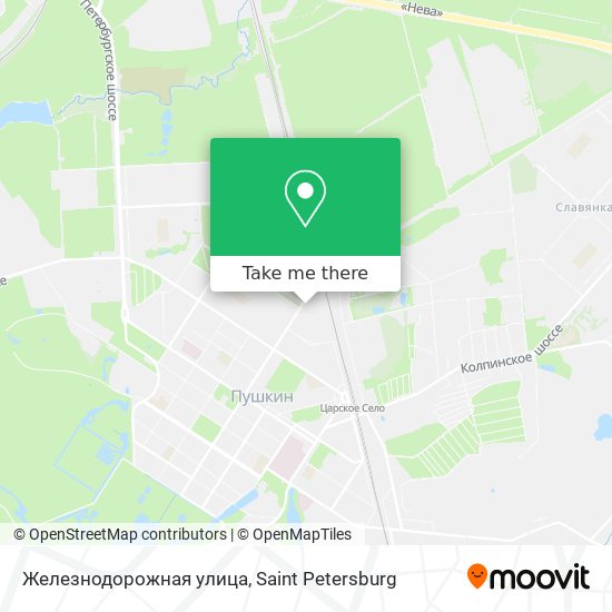 Железнодорожная улица map