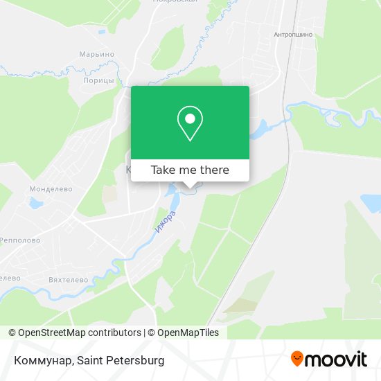 Коммунар map