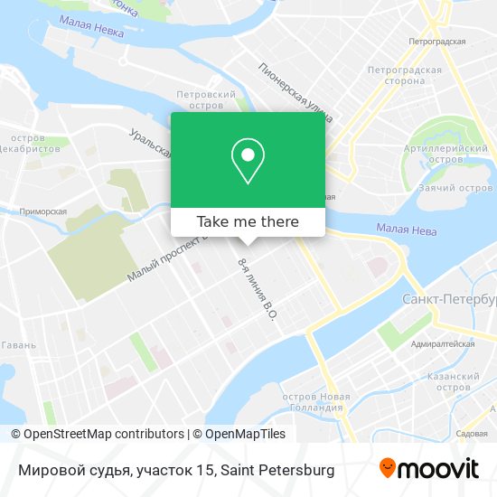 Мировой судья, участок 15 map