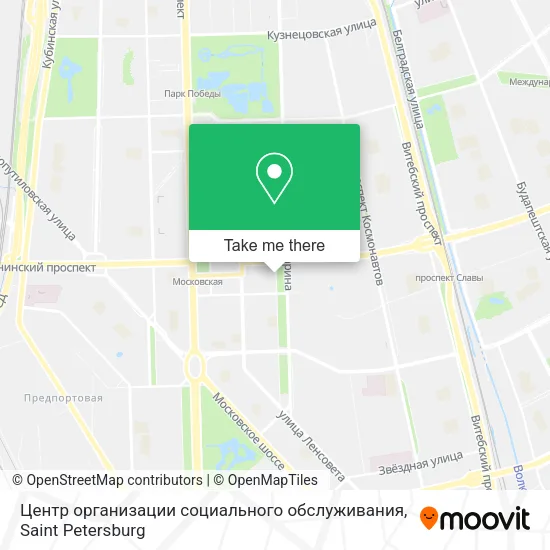 Центр организации социального обслуживания map