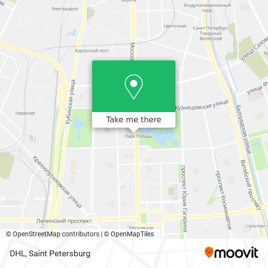 DHL map