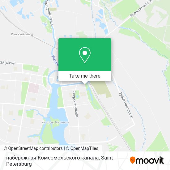набережная Комсомольского канала map