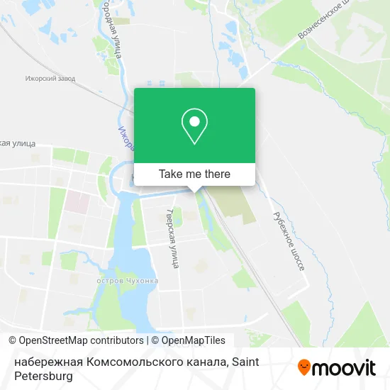 набережная Комсомольского канала map