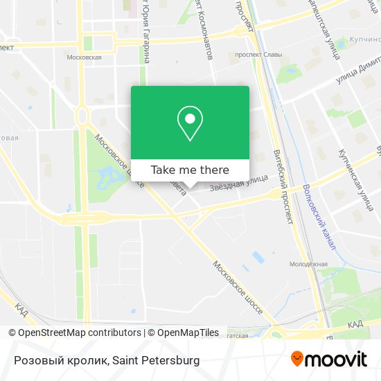 Розовый кролик map