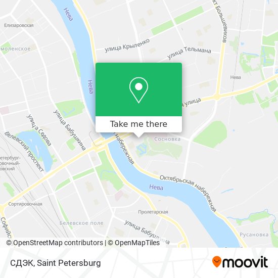 СДЭК map