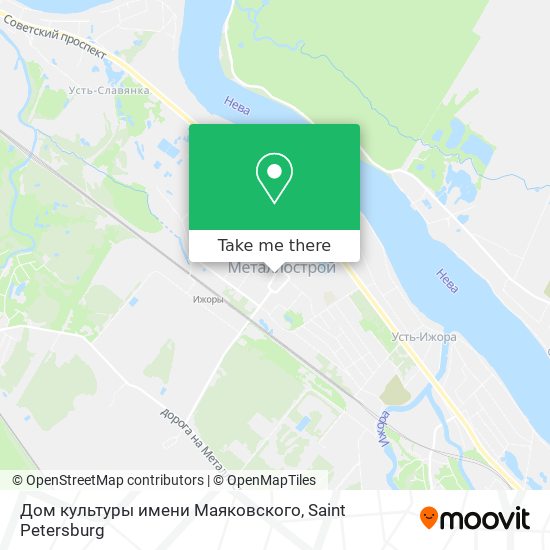 Дом культуры имени Маяковского map