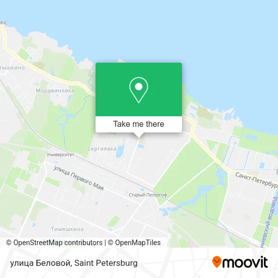 улица Беловой map