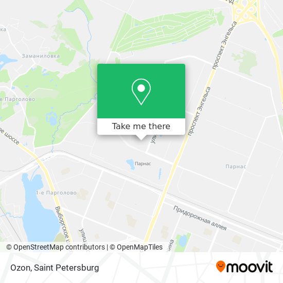 Ozon map