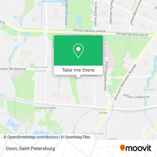 Ozon map