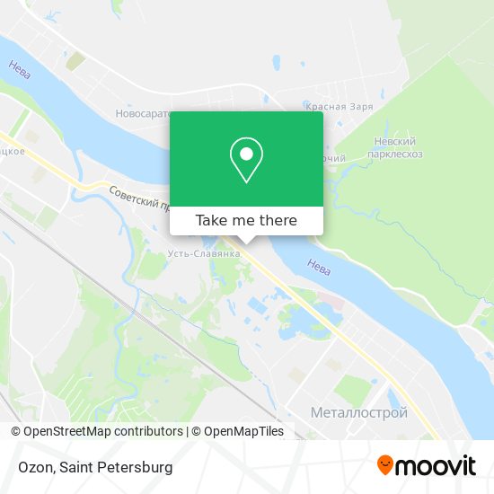 Ozon map