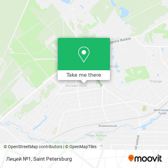 Лицей №1 map